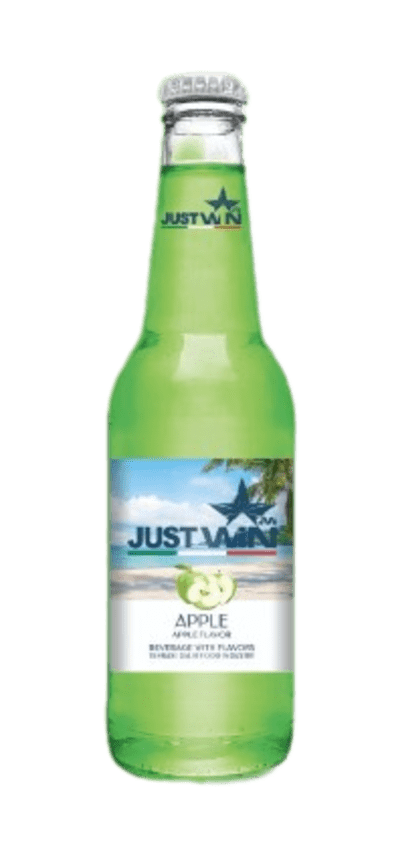 Justwin Carbonated Drink - Apple