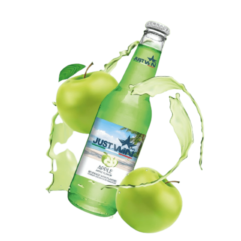 Justwin Carbonated Drink - Apple