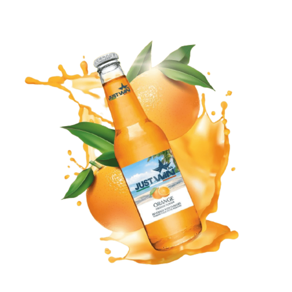 Justwin Carbonated Drink - Orange